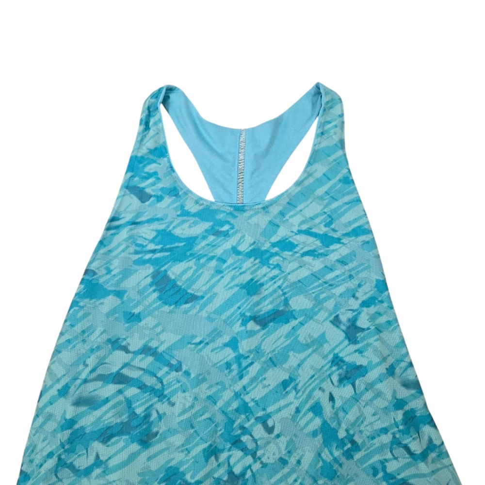 Calia Blue Mesh Reversible Racerback Top - Picture 8 of 14